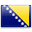 Flagge von Bosnien und Herzegowina